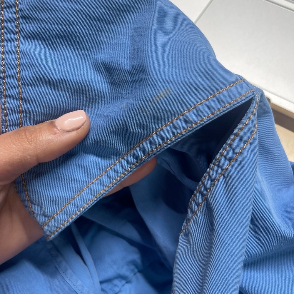 Rejina Pyo Astrid Trench Dress blue size 12 - Picture 7 of 11